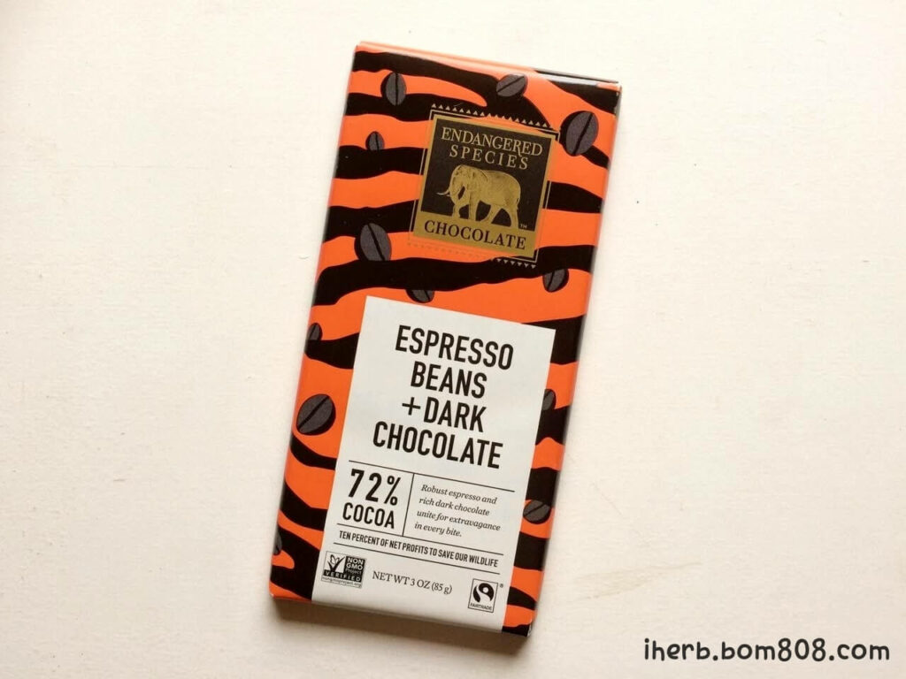 Endangered Species Chocolateエスプレッソビーンズ＋ダークチョコレート