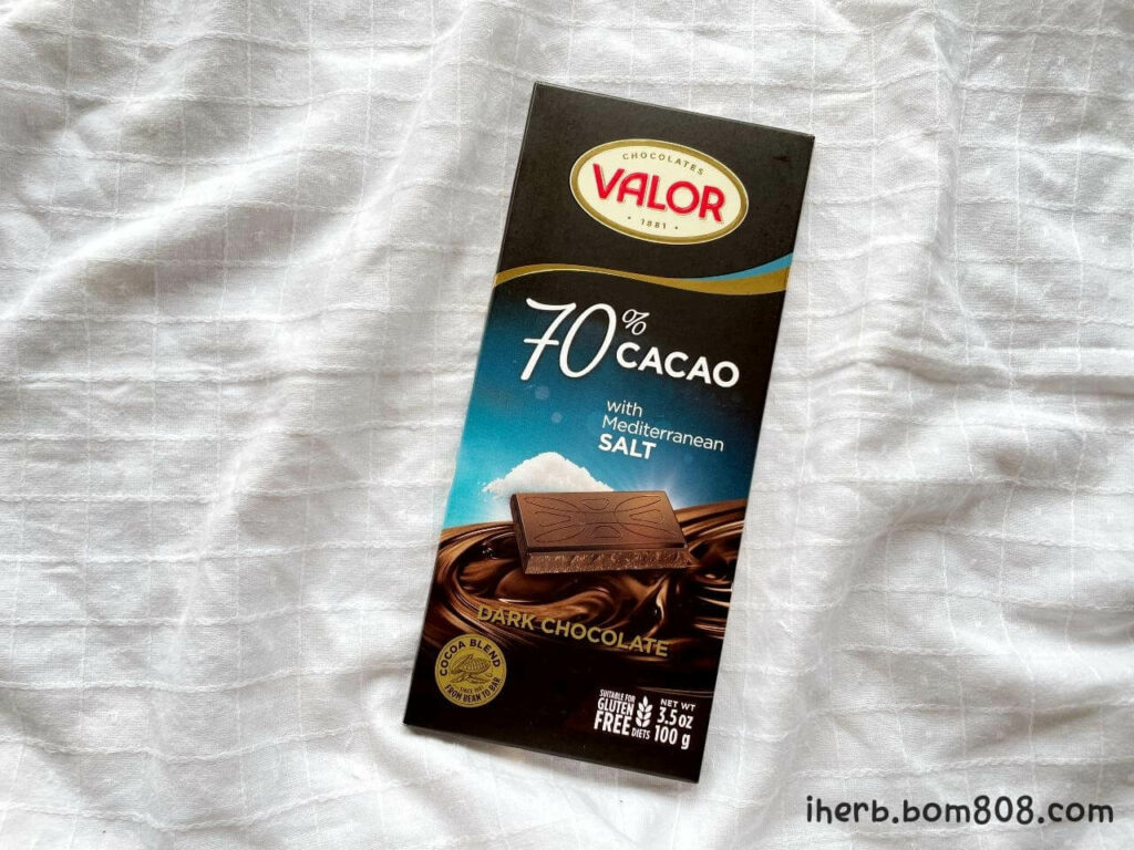 Valor（バロール）地中海の塩入りダークチョコレート70%
