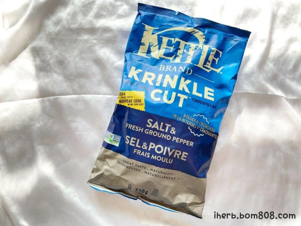Kettle Brand（ケトルブランド）クリンクルカット｜ソルト＆フレッシュグラウンドペッパー