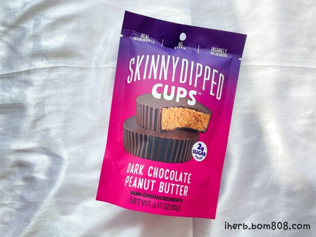 SkinnyDipped（スキニー・ディップド）ダークチョコレートピーナッツバターカップ