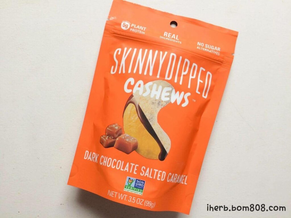 SkinnyDipped（スキニー・ディップド）カシューナッツ｜ダークチョコレート塩キャラメル