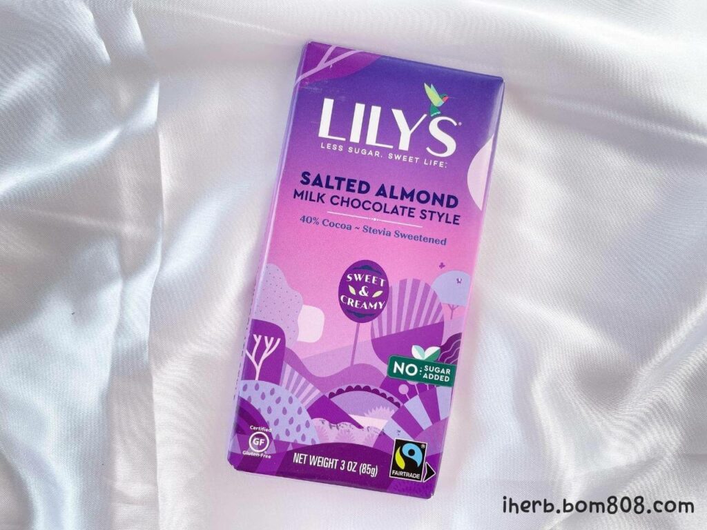 リリーズスイーツ（Lily's Sweets）ミルクチョコレートスタイル40%｜塩アーモンド