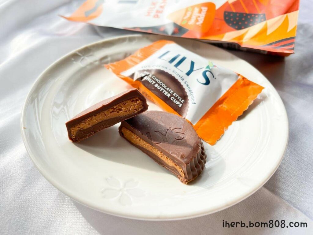 リリーズスイーツ（Lily's Sweets）ミルクチョコレートスタイル40%｜ピーナッツバターカップ