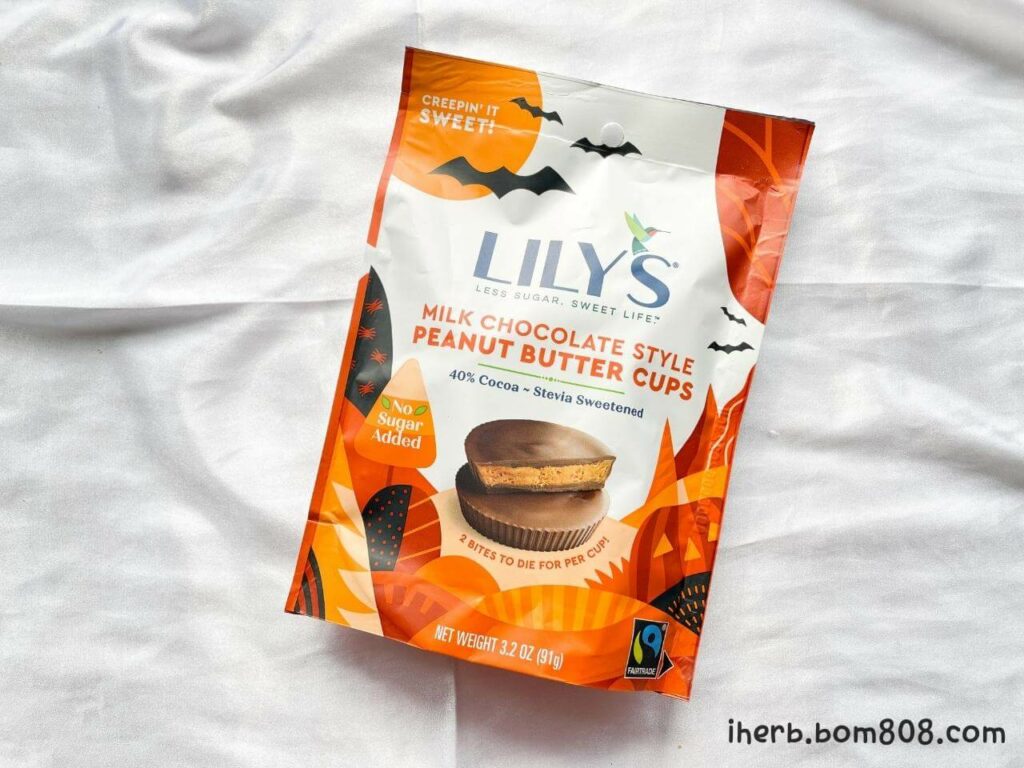 リリーズスイーツ（Lily's Sweets）ミルクチョコレートスタイル40%｜ピーナッツバターカップ