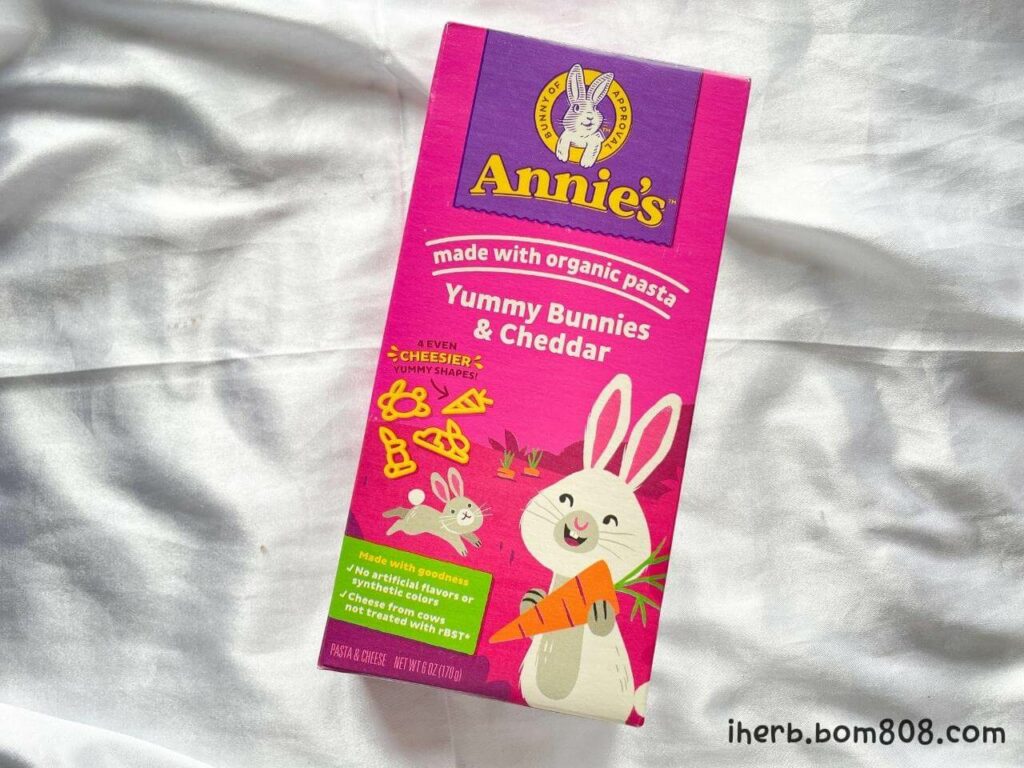 Annie's Homegrown（アニーズホームグロウン）バニーパスタ｜ウサギ型のパスタ＆おいしいチェダー
