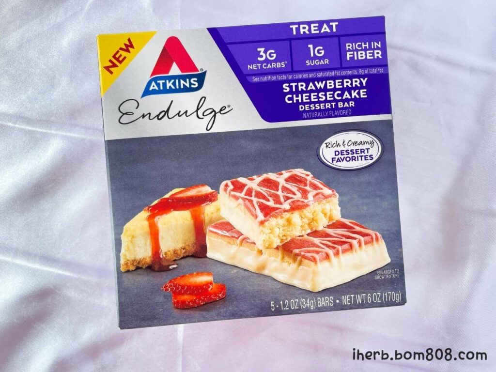 アトキンスバー（Atkins）エンダルジ｜ストロベリーチーズケーキ