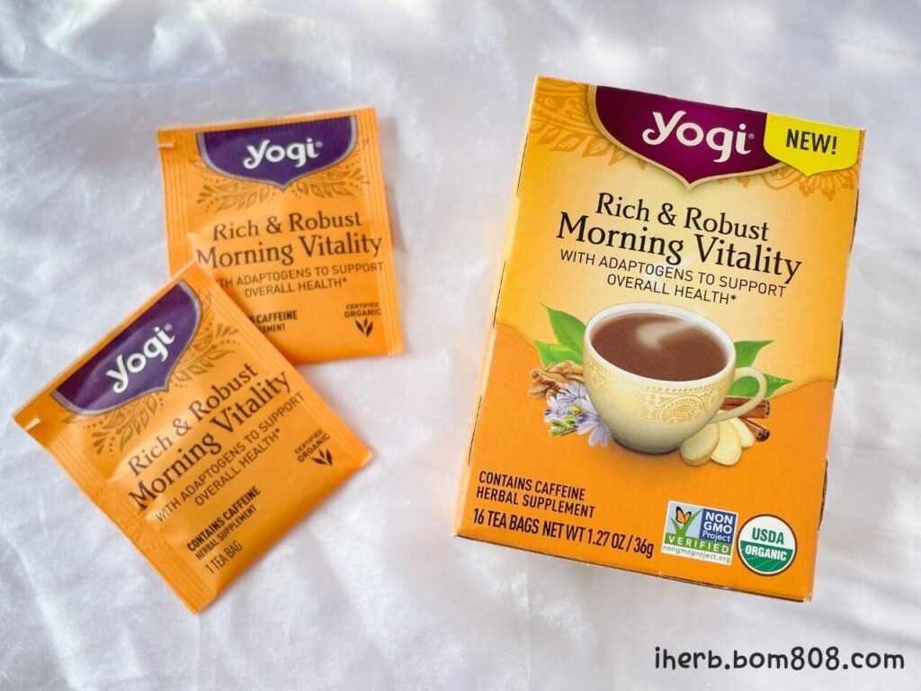 Yogi Tea（ヨギティー）リッチ＆濃厚モーニングバイタリティ