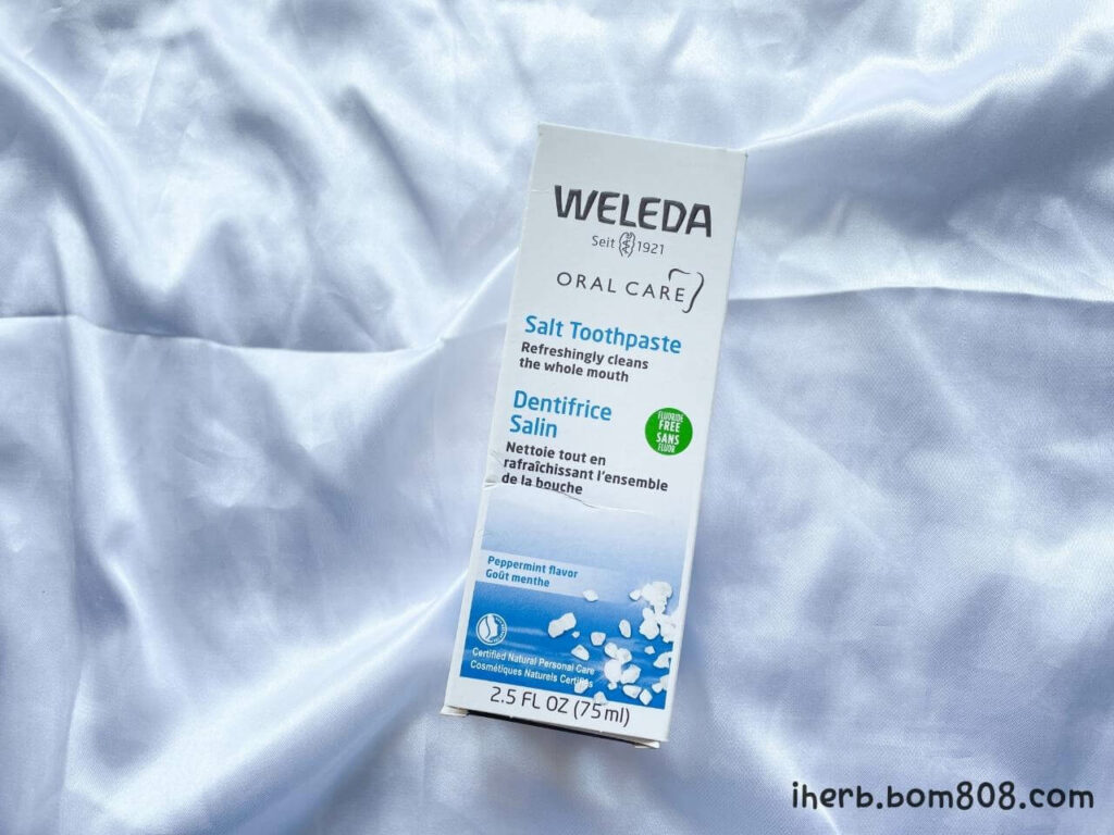 Weleda（ヴェレダ）｜オーラルケア塩歯磨き粉、フッ素不使用（ペパーミント）